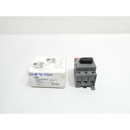 Abb 3P 80A AMP 600V-AC NON-FUSIBLE DISCONNECT SWITCH 1SCA105798R1001
